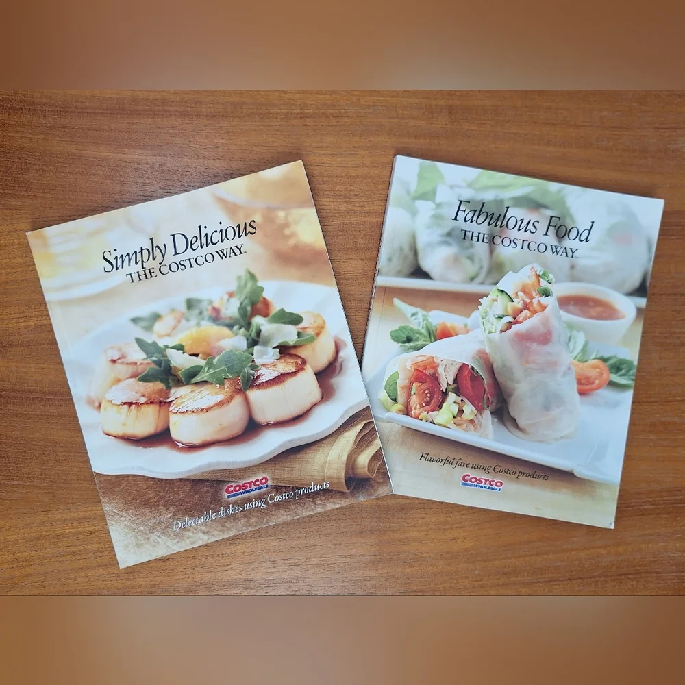 2 Costco Cookbooks Recipes